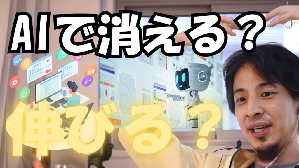 エンジニアは“消える職業”なのか?ひろゆきが語るAI時代の生き方