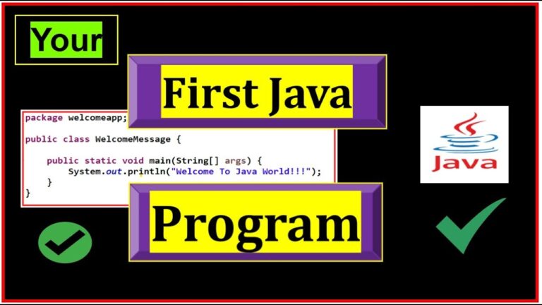 Write Your First Java Program Step-by-Step (2025) | Java for Absolute ...