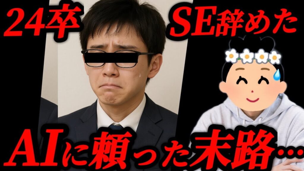 【SE辞めた】大学の専攻を活かして社内SEになった24卒、1年経たずに退職へ…【27人目】